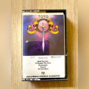 Toto - Self-Titled RARE original cassette ,TESTED VG+